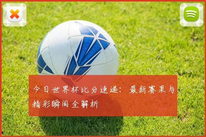 今日世界杯比分速递：最新赛果与精彩瞬间全解析
